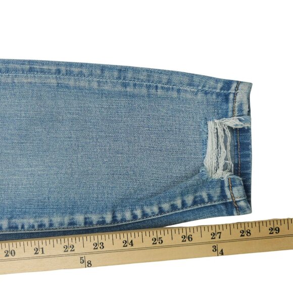 American Eagle Next Level Stretch Jegging Womens 6 Denim Jeans Distressed Ripped - Picture 15 of 15